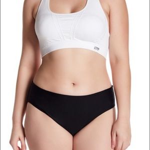 NWT ADIDAS Plus Size Black Hipster Bikini Bottoms